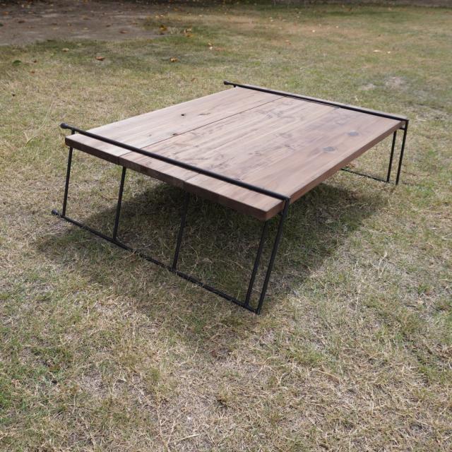 アイアンシェルフ ハシゴ4段 2脚1SET 完成品 簡単組立 アイアン