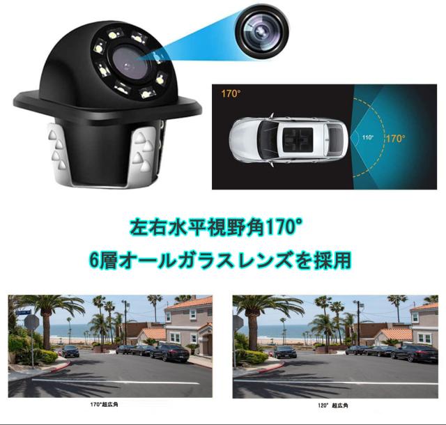 LEDバックカメラ 車載カメラ LED バックカメラ 車載カメラ 埋め込み