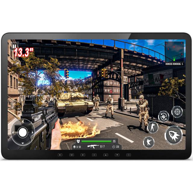 10.6インチ 1080P リアモニター 車載モニター 軽量 HDMI 薄型 INTENAVI 10 6インチ 1080P リアモニター 車載モニター 軽量 HDMI 薄型