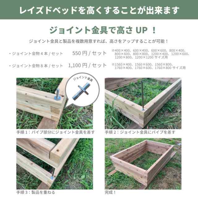 レイズドベッド A-Cedar Raised bed 木製 秋田杉 オイル塗装 54色 ガーデニング ガーデン プランター 花壇 菜園 家庭菜園  レイズドガーデの通販はau PAY マーケット ＯＫ−ＤＥＰＯＴ au PAY マーケット店 au PAY マーケット－通販サイト