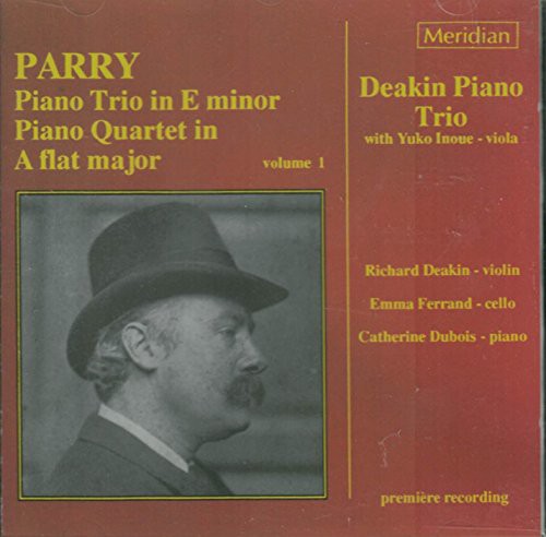 Piano Trio E Major / Piano Quartet a Flat Major(中古品)