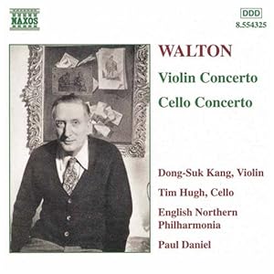 ウォルトン:ヴァイオリン協奏曲/チェロ協奏曲(カン・ドンスク/ティム・ヒュ(中古品)