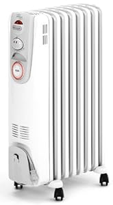 DeLonghi オイル・ラジエーターヒーター L字フィン 1200W R030812ECF(中古品)の通販は 10,196円
