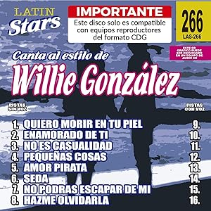 Karaoke: Willie Gonzalez - Latin Stars Karaoke(中古品)