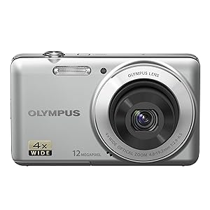 OLYMPUS デジタルカメラ VG-110 シルバー 1200万画素 広角27mm 光学4倍