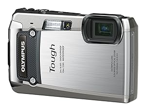 OLYMPUS デジタルカメラ TG-820 シルバー 10m防水 2m耐落下衝撃 -10℃耐低 (