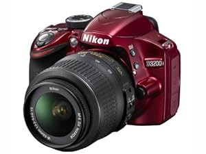 Nikon デジタル一眼レフカメラ D3200 レンズキット AF-S DX NIKKOR 18-55mm(中古品)