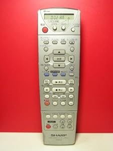 シャープ DVDレコーダーリモコン GA061SA 中古美品 338C