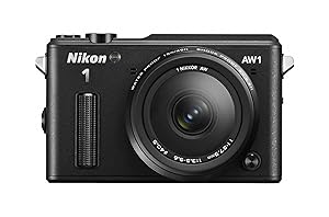 Nikon ミラーレス一眼カメラ Nikon1 AW1 防水ズームレンズキット ブラック (中古品)