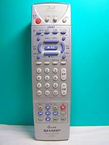 シャープ ビデオ・DVDリモコン GA067SA(中古品)の通販は 7,919円