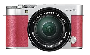 FUJIFILM ミラーレス一眼 X-A3 レンズキット ピンク X-A3LK-XC-P