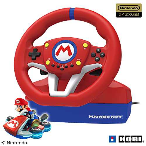 【任天堂ライセンス商品】マリオカートレーシングホイール for Nintendo Sw(中古品)の通販は