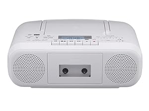 東芝(TOSHIBA) CDラジオカセットレコーダー (ホワイト) TY-CDS8(W)(中古品)の通販は