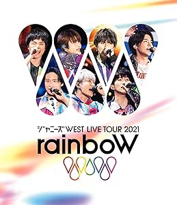 ジャニーズWEST LIVE TOUR 2021 rainboW (通常盤) (Blu-ray)(中古品)の通販は