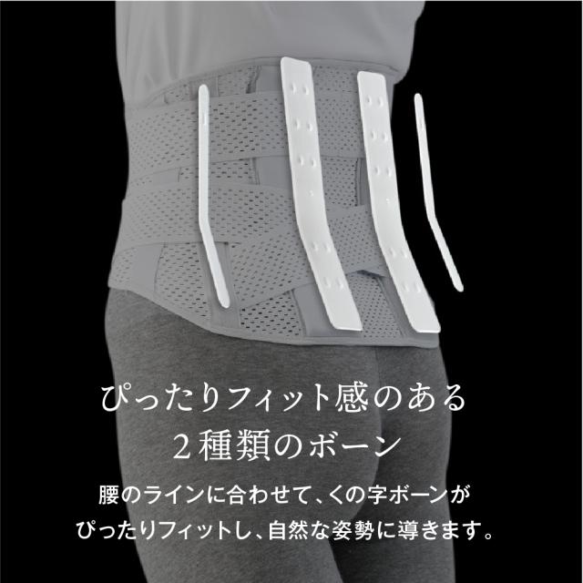 コルセット 腰痛 ベルト 大きいサイズ 腰痛コルセット 腰痛ベルト 腰痛対策グッズ 腰 お医者さんのプレミアム ワイド コルセット S〜5L 腰痛コルセット大きいサイズ 腰痛サポーター 腰サポーター ベルト 腰痛ベルト サポーター メッシュ 男女兼用_4
