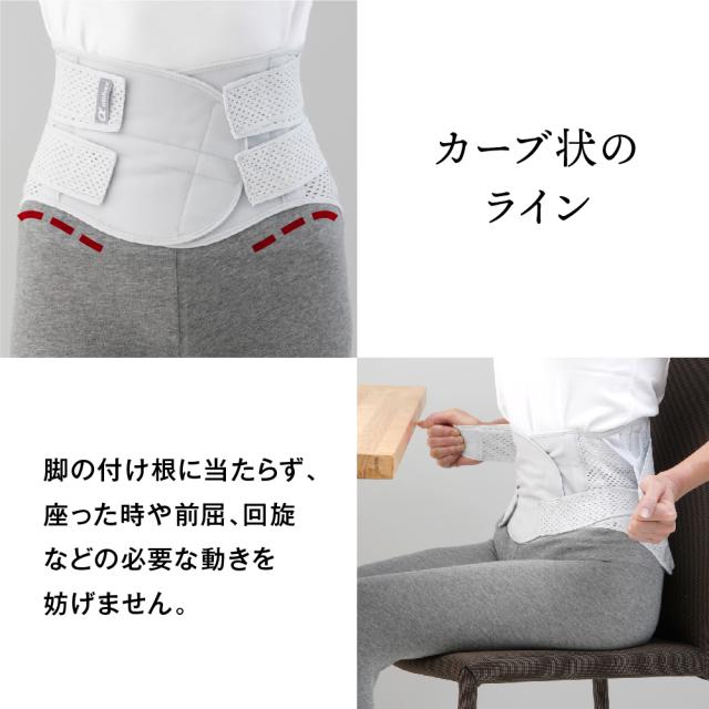 コルセット 腰痛 ベルト 大きいサイズ 腰痛コルセット 腰痛ベルト 腰痛対策グッズ 腰 お医者さんのプレミアム ワイド コルセット S〜5L 腰痛コルセット大きいサイズ 腰痛サポーター 腰サポーター ベルト 腰痛ベルト サポーター メッシュ 男女兼用_7