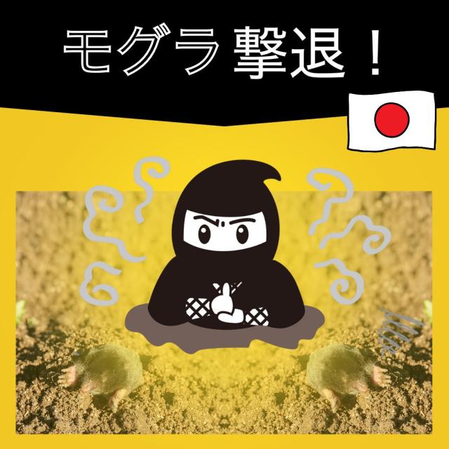 もぐら 忌避剤 忌避ノ助 モグラ用 6.0ｇ×5個入り モグラ退治 撃退 駆除 退治 対策 寄せ付けない 忌避 グッズ 寄って こない 除け もぐらが嫌がる 嫌がる 匂い 避け よけ ヨード 埋める だけ 簡単 退散 逃げる