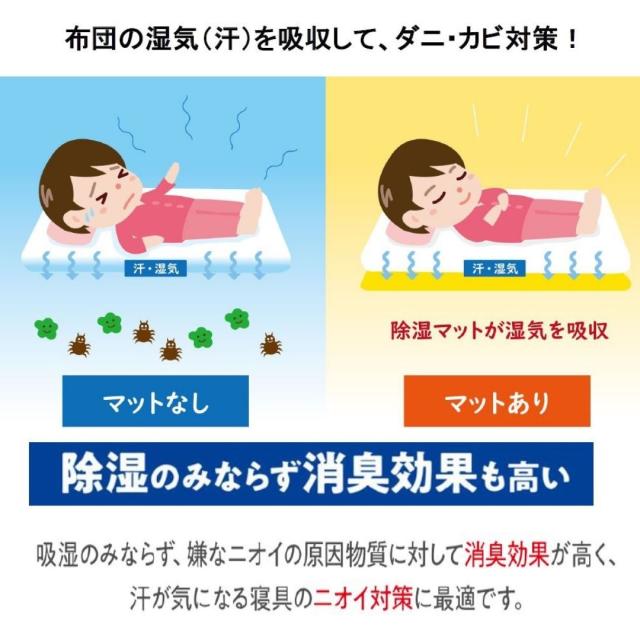 【メーカー直送品】日本製 テイジン 軽量 除湿シート T-Comfort 快眠ドライ ダブル 布団 の 下 に 敷く 畳 フローリング 繰り返し 使える 除湿 除湿マット ベッド ベルオアシス 吸湿 除湿 消臭 ダニ カビ 快眠 オールシーズン 結露 対策 グッズ 湿気取り