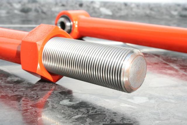 FJクルーザー 調整式ラテラルロッド リフトアップ ローダウン 両対応 アライメント調整 オレンジ 88ハウス製 輸入車 国内仕様車の通販は