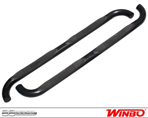 WIN4 FJクルーザー 3インチ サイドステップ ブラック サイドバー 全年式 国内・輸入車両対応 WINBOの通販は