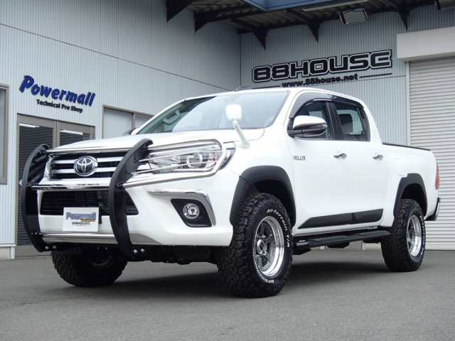 WIN63 ハイラックス GUN125 サイドステップ HILUX 4.25インチ オーバル