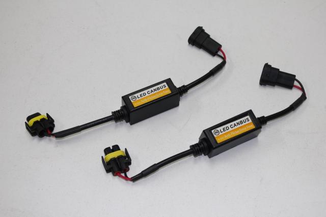 L1555 88ハウス H8/H9/H11/H16J LEDバルブ用 ワーニングキャンセラー DENシリーズ ヨーロッパ車 球切れ警告灯 対策 ヘッドライト フォグランプ 2灯分の通販は
