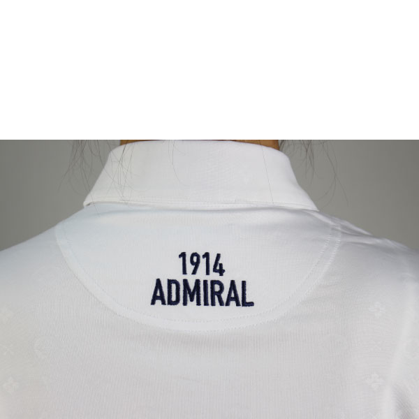 セール 30%OFF  アドミラルゴルフ レディース 長袖 モノグラム エンボス シャツ ADLA160イージーウォームストレッチ 吸水速乾 裏起毛 ストレッチ Admiral Golf ゴルフウェア レディースゴルフシャツの通販は