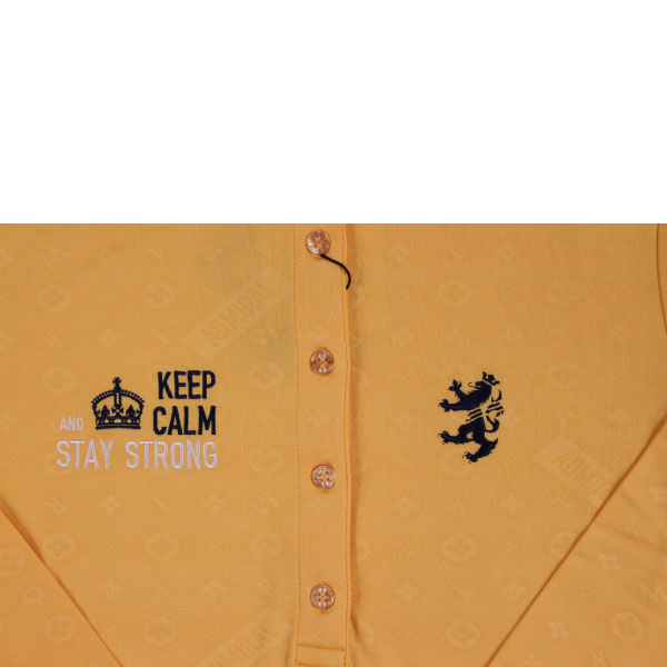 セール 30%OFF  アドミラルゴルフ レディース 長袖 モノグラム エンボス シャツ ADLA160イージーウォームストレッチ 吸水速乾 裏起毛 ストレッチ Admiral Golf ゴルフウェア レディースゴルフシャツの通販は