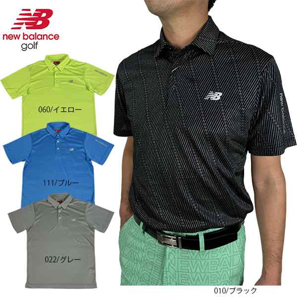 セール ゴルフウェア ポロシャツ 半袖シャツ ニューバランス 012-4168009 メンズ 24春夏 大きいサイズ有 newbalance golf 吸湿速乾