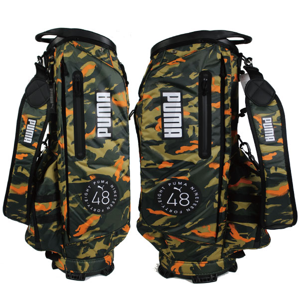週末限定価格【完売、美品】ＰＵＭＡ プーマ ゴルフ キャディバッグ９型 キャディバッグ PUMA プーマ 9型 週末限定価格【完売、美品】PUMA