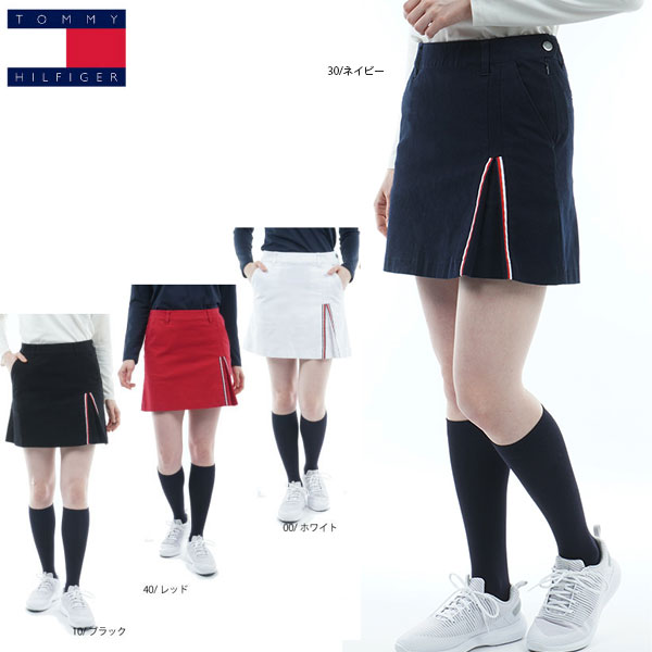 30%OFF セール SALE トミーヒルフィガー レディース グローバルストライプ ベーシックスカート THLA267 ストレッチ 起毛素材 TOMMY HILFIGER 温か素材の通販は