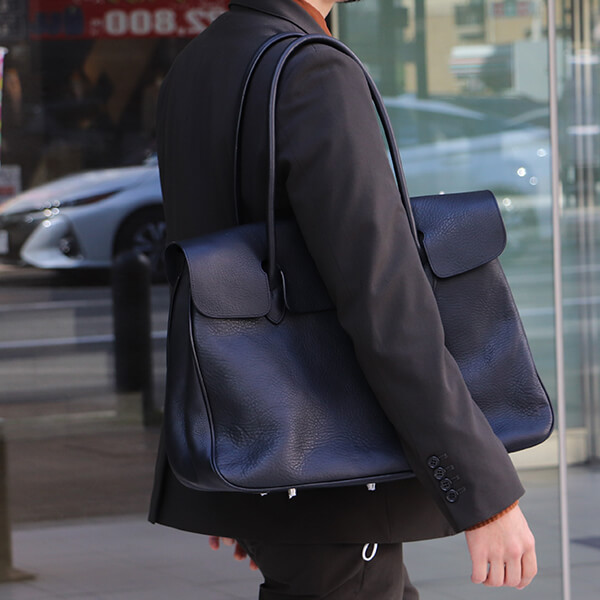 トートバッグ 大容量 ビジネスバッグ メンズ 男性 革 本革 肩掛け