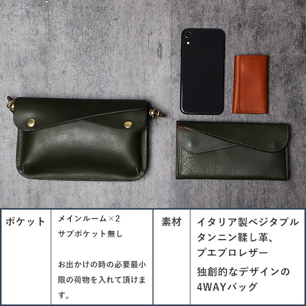 ビアベリー DOUBLE FLAPS S クラッチバッグ BEERBELLY 人気 ランキング メンズ 男性用 おしゃれ プレゼント ギフト 彼氏 友達_5