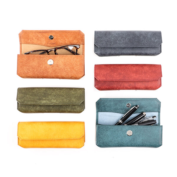 名前入れ レンマ メガネケース ペンケース プエブロ ペン&メガネケース