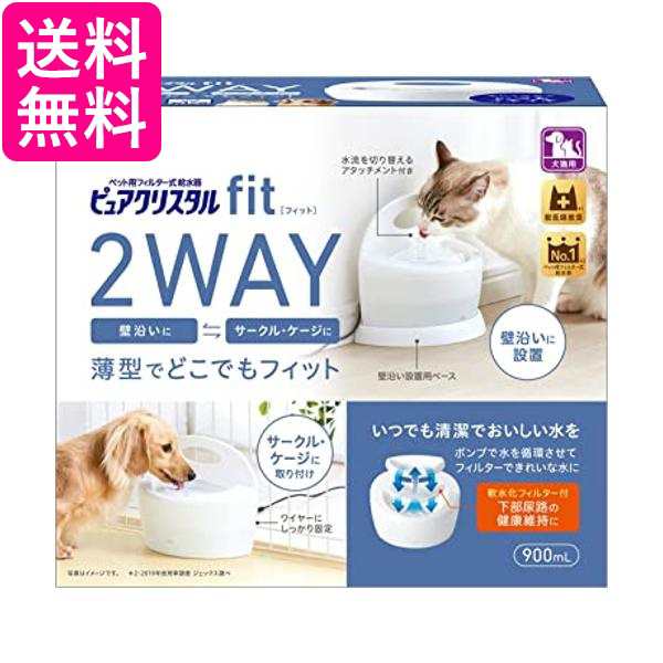 ジェックスピュアクリスタルクリアフロー猫用