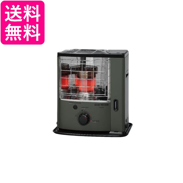 トヨトミ RS-GE23(G) 石油ストーブ GEAR MISSION オリーブ色 反射形