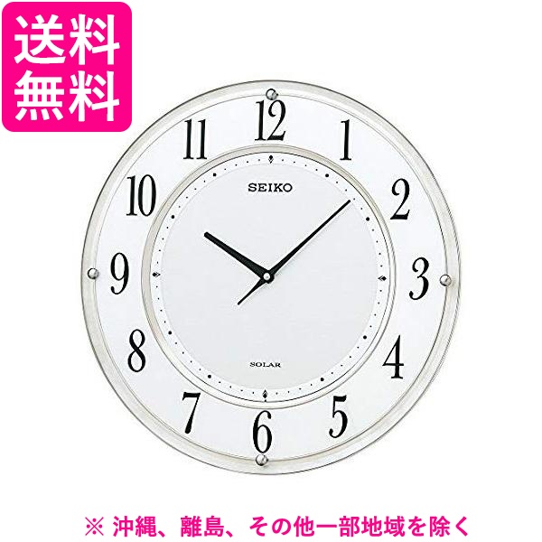 セイコーソーラー電波掛け時計 ソーラープラス SF506Wの通販は