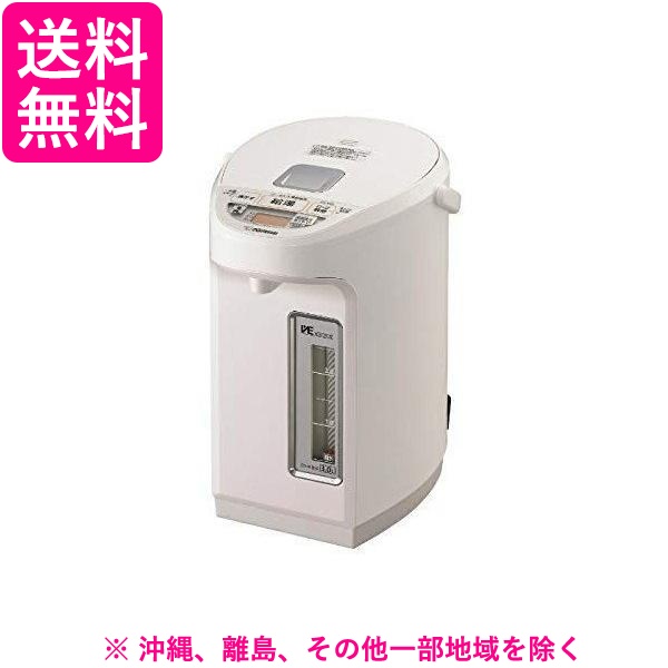 象印 VE電気まほうびん 優湯生 CV-WB30-WA ホワイト(1台)の通販は