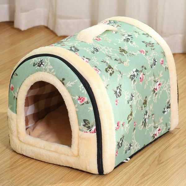 ドーム型 犬猫用ベッド ペットハウス ペットベッド 犬の巣 2WAY 柔らか 通年用 保温 寝具 取り外して 洗える クッション付き S-XLサイズ  の通販はau PAY マーケット - T市場 | au PAY マーケット－通販サイト