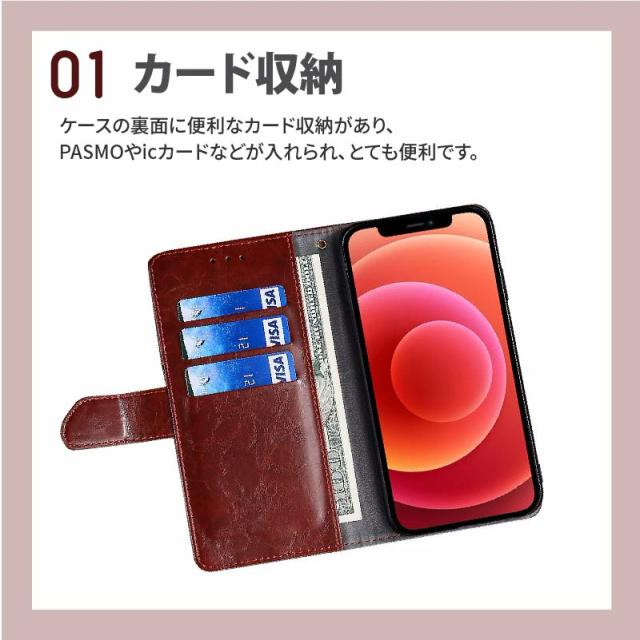 背面カード 手帳型ケース iPhone 12 5 iphone12 ケース 手帳型 クリア iphone11 pro ケース iphone