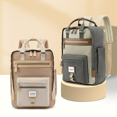 多機能リュック 16L マザーズバッグ ラップトップバックパック レディース 大容量 高品質 マカロン デイパックバッグ 軽量 カジュアル A4サイズ PCリュック 15.6インチPC収納 防水リュックサック スーツケース固定 学生 おしゃれ 多機能リュック 16L マザーズバッグ ラップトップバックパック