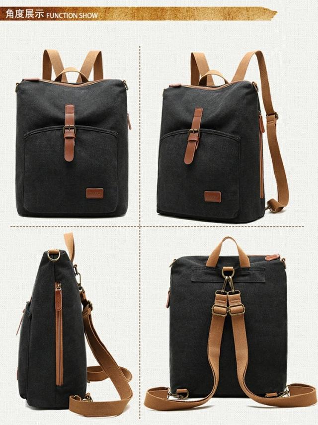 定価約9万★美品　CROOTS　キャンバスレザー　リュック　バックパック　帆布 1a4df6a466aca7b887baebdc415f13