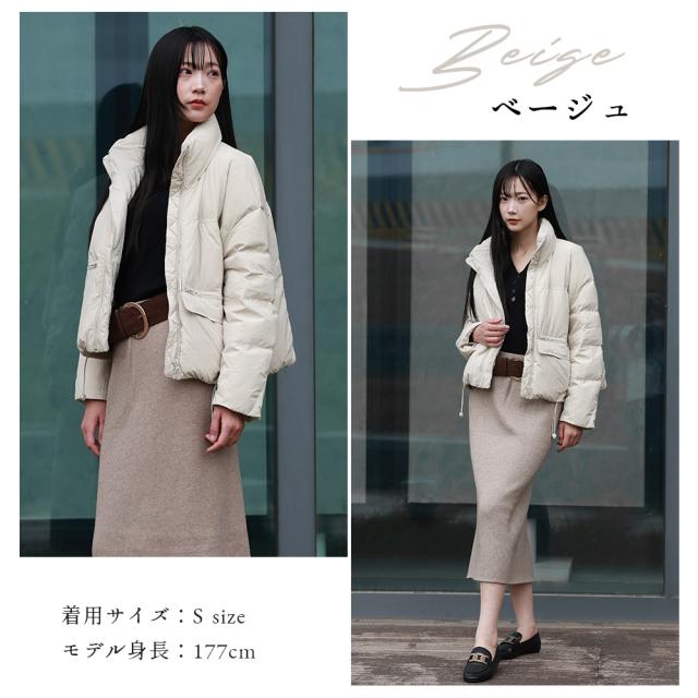 ★プレゼント3点付★ダウンジャケット F-Daylight レディース 冬 ダウンジャケット ロングコートフード付き ポケット付き ベルト付き アウター ジャンパー 前開き ドロスト 厚手 暖かい 防寒 撥水 カジュアル 無地 送料無料 ☆プレゼントが選べる！☆ダウンジャケット F-Daylight レディース 冬