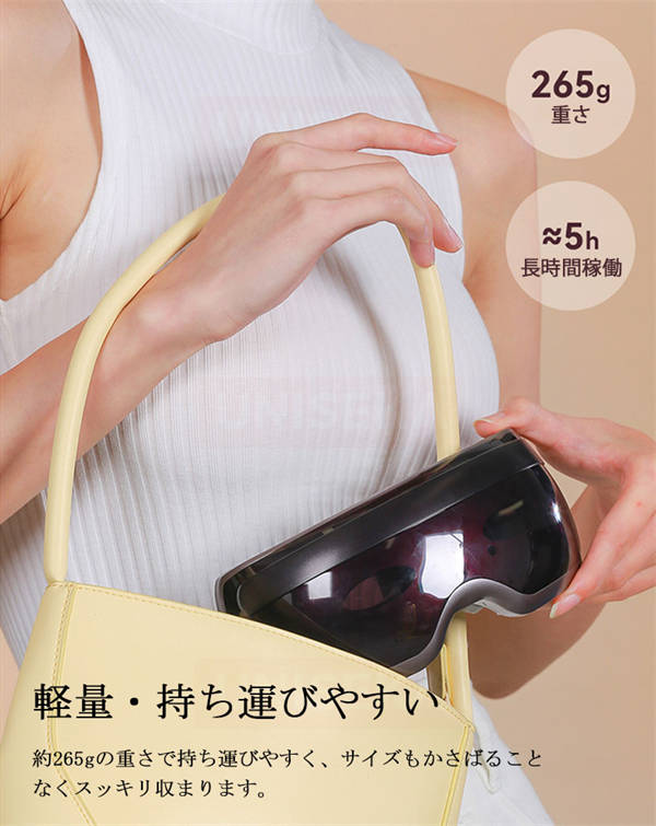 アイマッサージャーアイウォーマー可視エアーアイマスク圧迫感なし&日本語音声ガイド アイマッサージャーアイウォーマー可視エアーアイマスク圧迫感なし