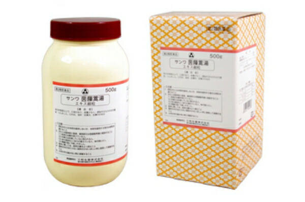 【第2類医薬品】サンワ 茵チン蒿湯エキス細粒 細粒 500G （いんちんこうとう）