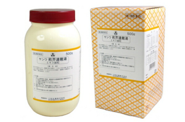 【第2類医薬品】サンワ  荊芥連翹湯 細粒 500G （けいがいれんぎょうとう）