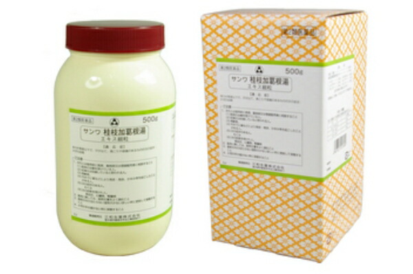 【第2類医薬品】サンワ  桂枝加葛根湯 細粒 500G （けいしかかっこんとう）