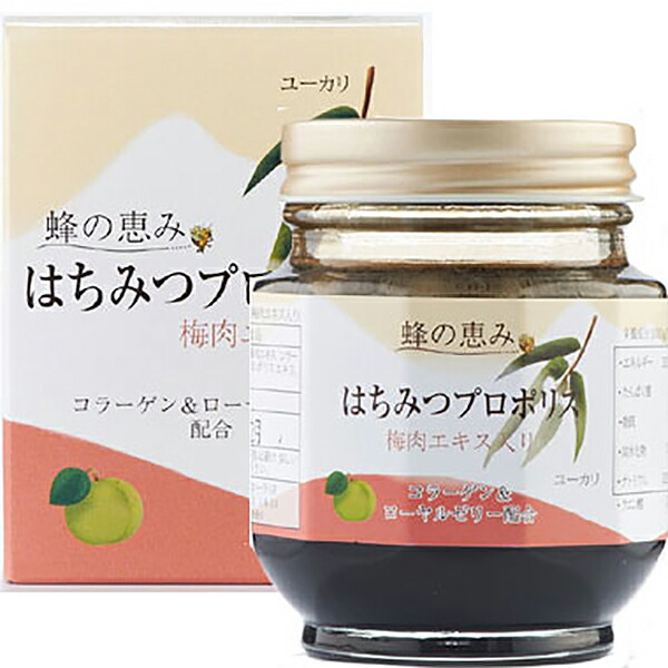 サンフローラ [蜂の恵み] はちみつプロポリス(梅肉エキス入)150g×6個セット＜ブラジル産ユーカリはち蜜使用＞