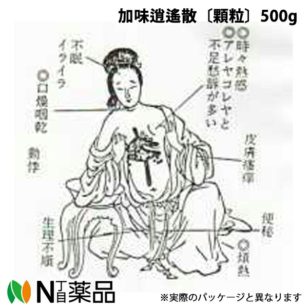 【第2類医薬品】東洋漢方製薬 加味逍遙散料エキス顆粒〔顆粒〕500g［漢方薬番号：024カミショウヨウサン］