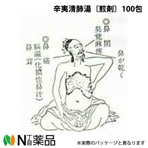 【第2類医薬品】東洋漢方製薬 辛夷清肺湯〔煎剤〕100包［漢方薬番号：104シンイセイハイトウ］